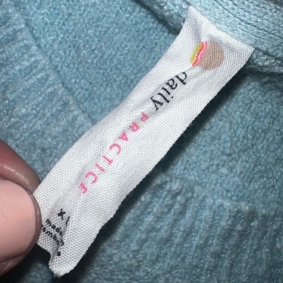 Anthropologie (Daily Practice) Blue Sweater Dress - Picture 7 of 7